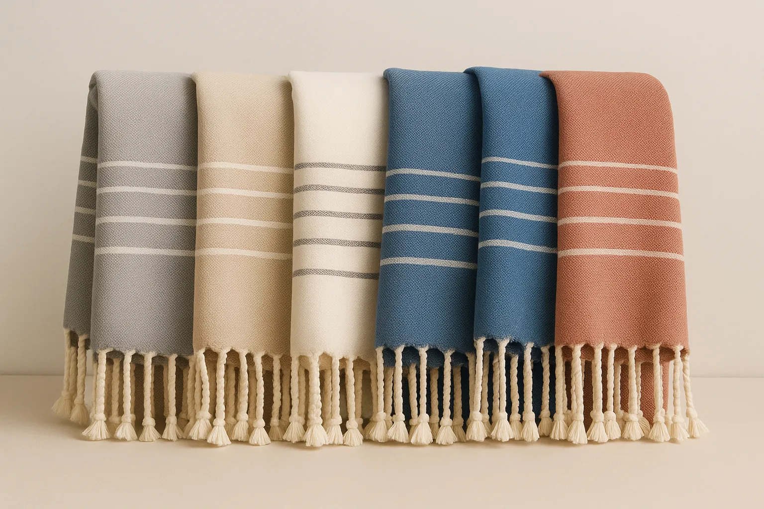 Wholesale peshtemal and fouta towels for private label and bulk orders