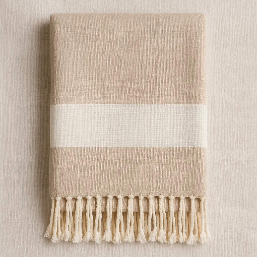 Private label blank canvas peshtemal for branding options